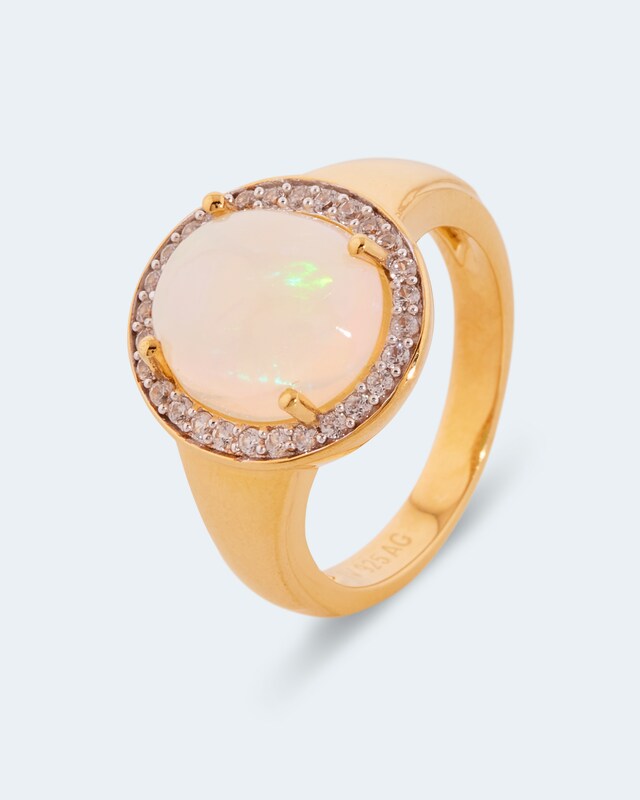 Ring mit Äthiopischem Opal