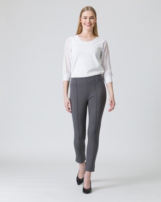 Schlupfhose mit Biese