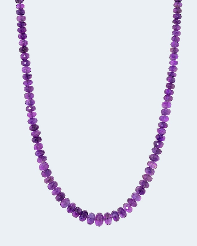 Collier mit Sambia Amethyst
