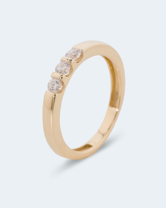 Brillantring mit 0,25 Karat