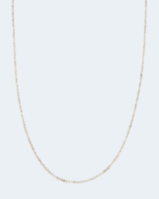 Collier mit Diamanten und 14 Karat