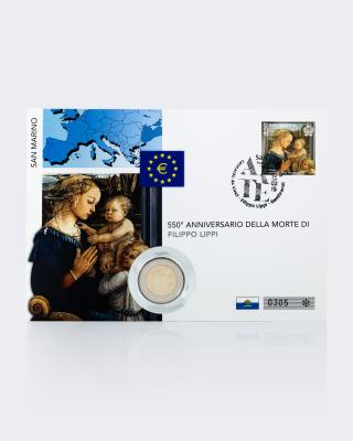 2€ Numisbrief San Marino - F. Lippi 2019