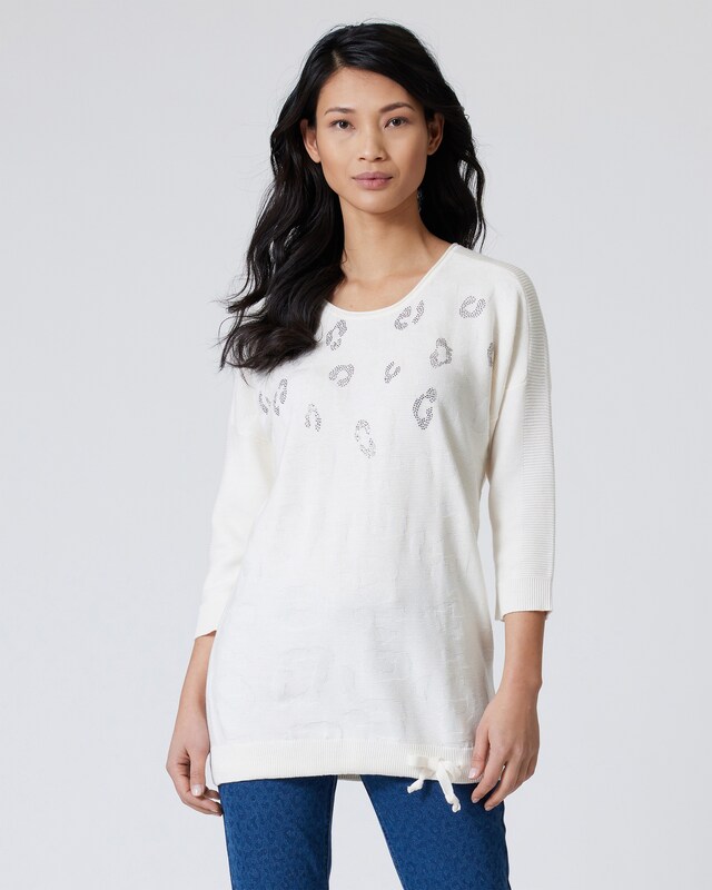 Pullover mit Jacquard-Leo-Muster