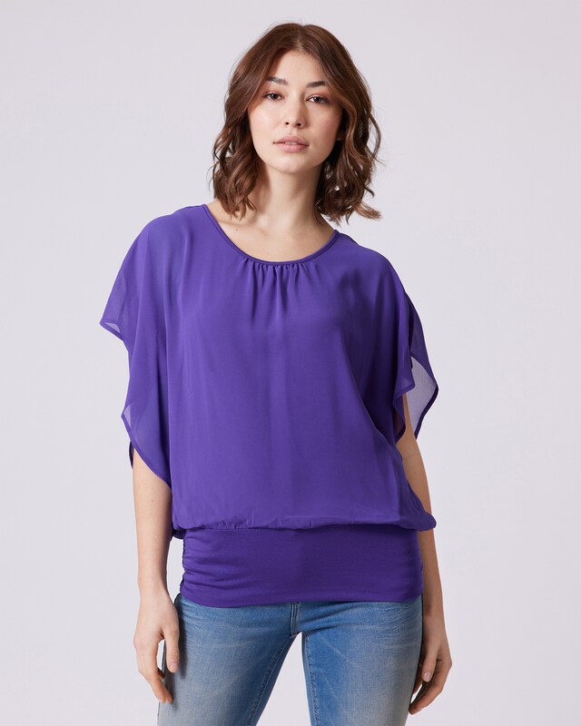 Shirt aus Chiffon