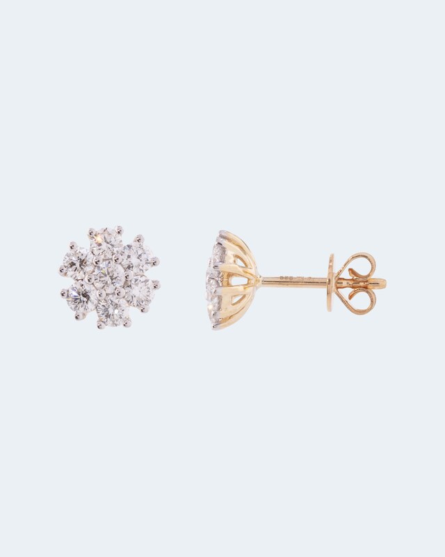 Brillant-Ohrstecker 1,12 ct