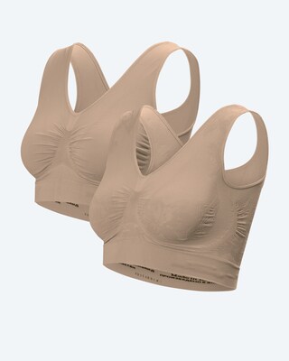 Bustier-Set uni und gemustert