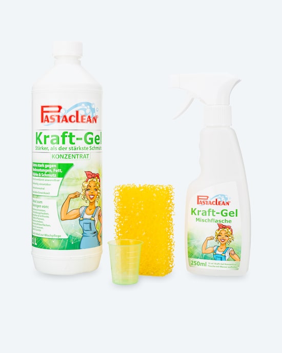 Produktabbildung für Kraft-Gel, 1.000 ml & Schwamm