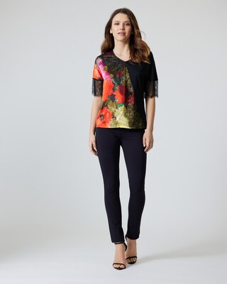 Shirt mit Spitze