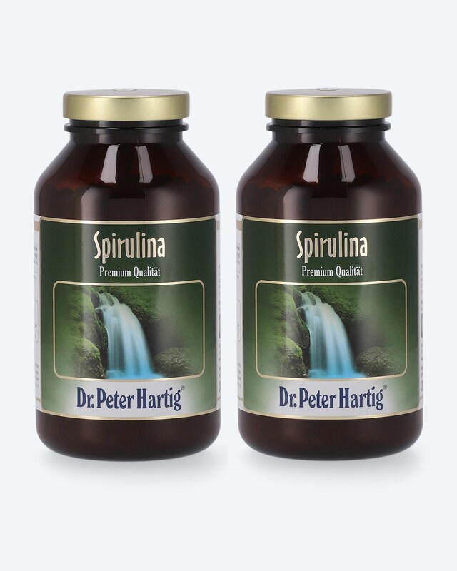 Dr peter hartig spirulina rein 2x 1 800 presslinge