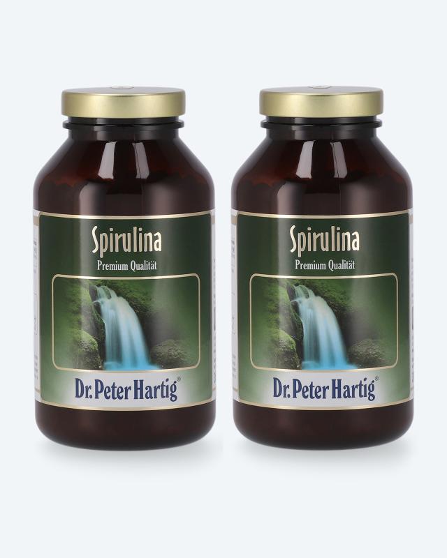 Spirulina rein, 2x 1.800 Presslinge