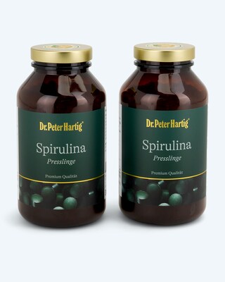 Produktabbildung 1 für Spirulina rein, 2x 1.800 Presslinge