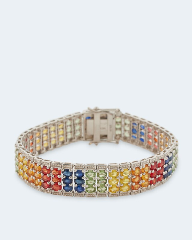Armband mit Multi-Saphir