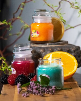 Scented Life Duftkerzen "Sommer", 3tlg.