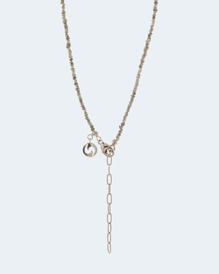 Collier mit Rohdiamant und 18,0 Karat