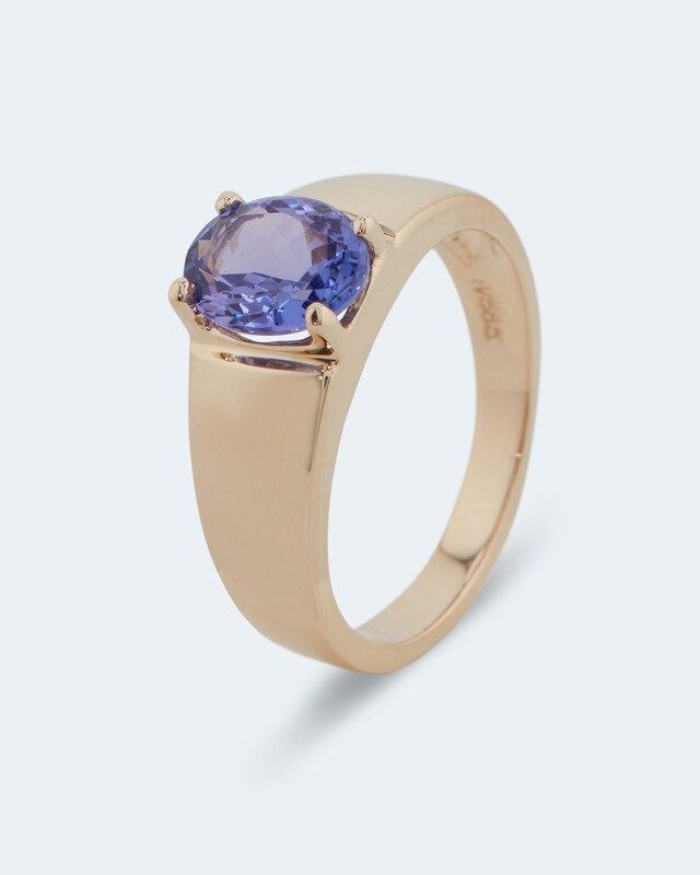 Ring mit Tansanit AAA