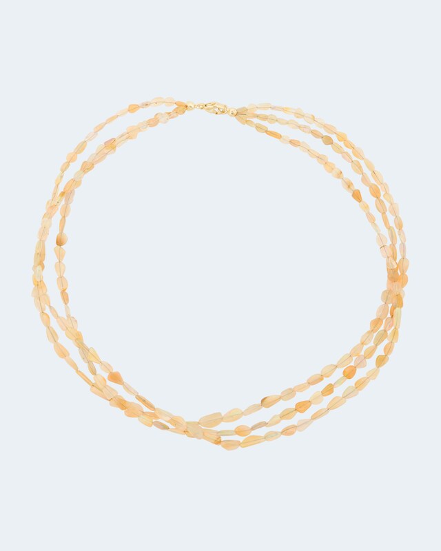 Collier aus Kristallopal