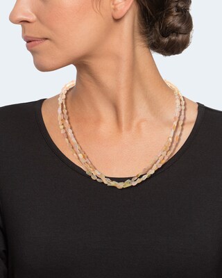Collier aus Kristallopal
