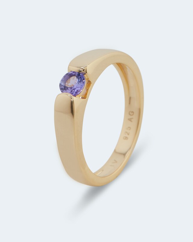 Ring mit Tansanit AA+