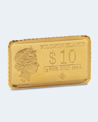 1 g Gold Prag Karlsbrücke