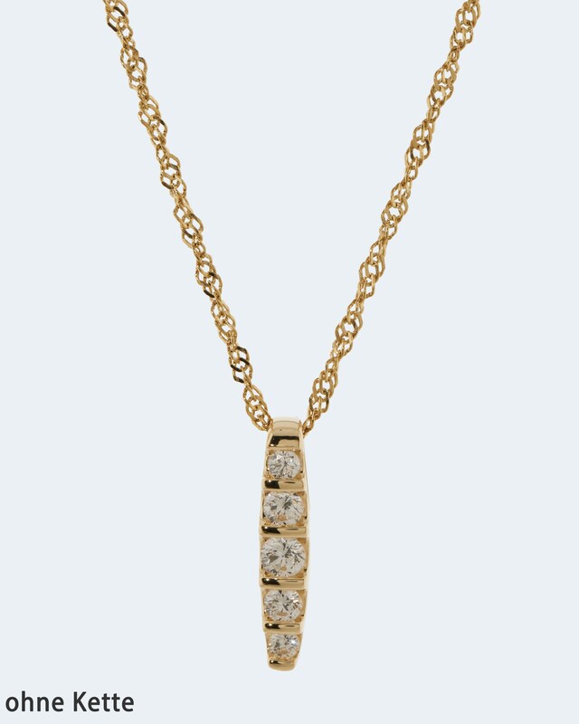 Brillantanhänger 0,31 ct