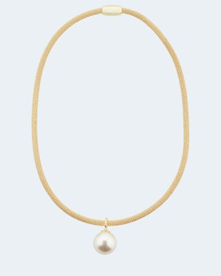 Flecht-Collier mit MK-Perle 16 mm