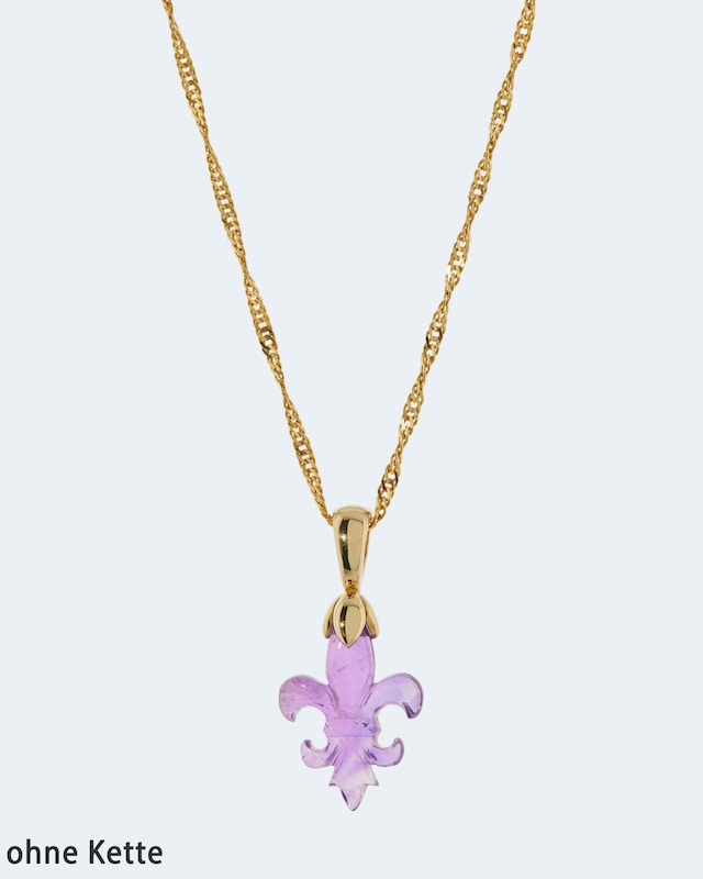 Clipanhänger mit Amethyst