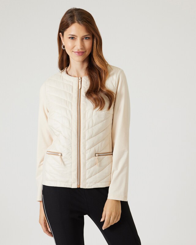 Jersey & Stepp Mix-Jacke
