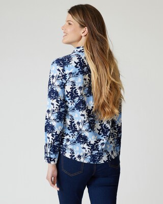 Bluse mit Floral-Print