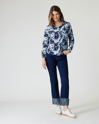 Bluse mit Floral-Print
