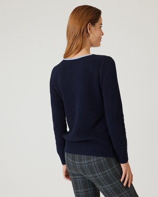 Colorblock-Pullover