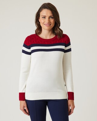 Zopfpullover