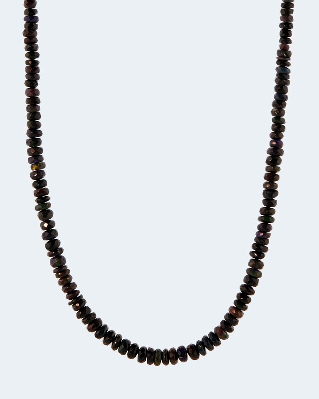 Collier mit Kristallopal