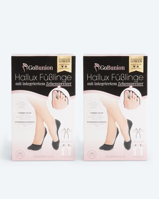 Hallux Füßlinge, Doppelpack