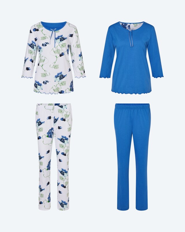 Pyjama im Doppelpack, 4tlg.