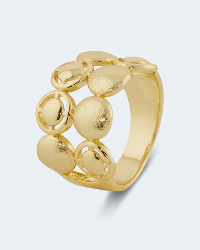 Ring in geometrischem Design