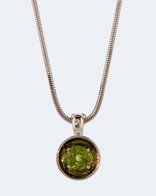 Clipanhänger mit Peridot