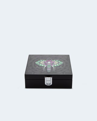 Silberkilo Mandala Elefant Swarovski®