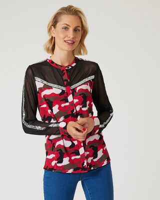 Bluse "Camouflage"