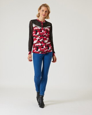 Bluse "Camouflage"
