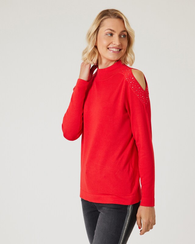 Pullover mit Cut-Outs