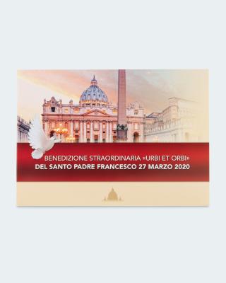 2 € Numisbrief Vatikan "Urbi et Orbi" 2020