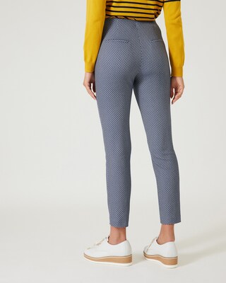 Hose im Jacquard-Design