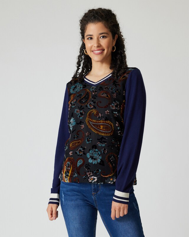 Pulli mit Ausbrennern
