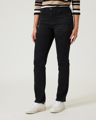 Jeans mit Ankerverzierung