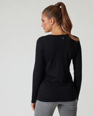 Strickpullover mit Spitze