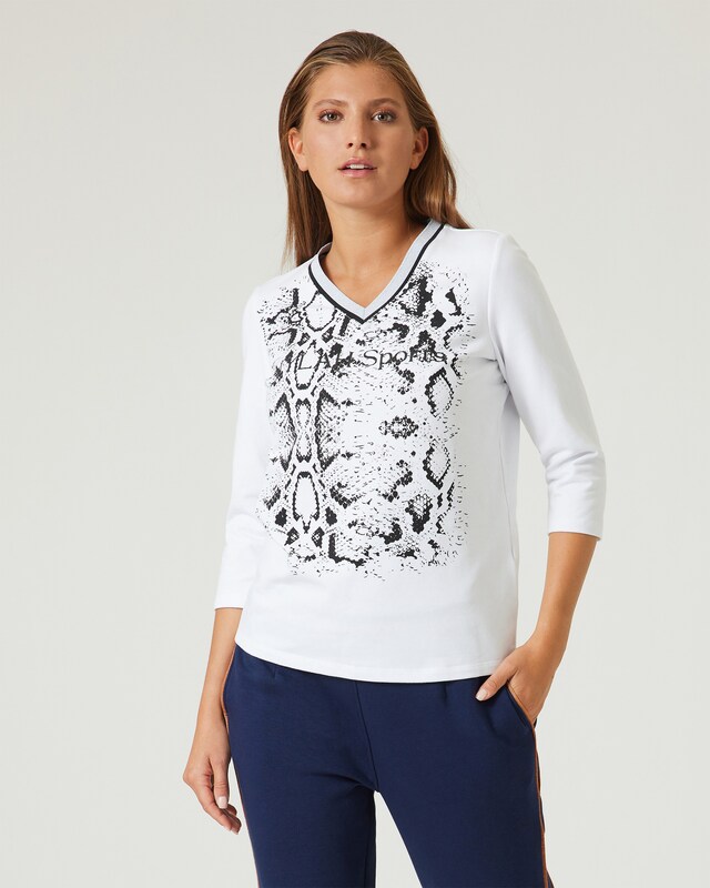 Snake Shirt mit Glam Effekt