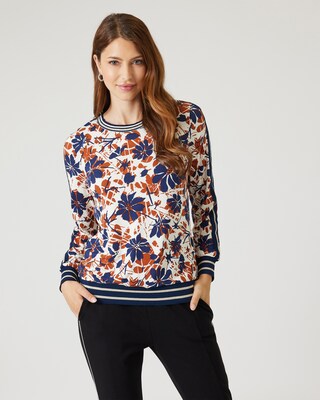 Shirt mit Blumen-Print