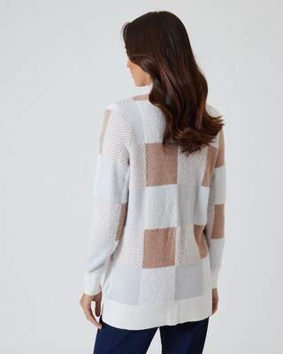 Cardigan mit Grafikmuster