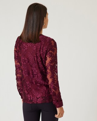 Shirt mit Spitze