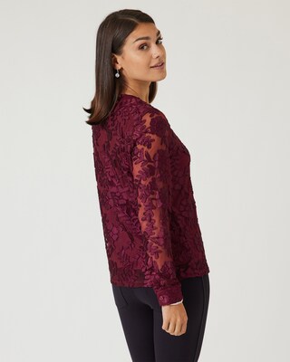 Shirt mit Spitze